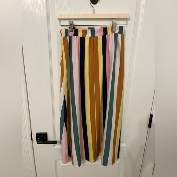 High-waisted striped skirt - Picture 4 of 4